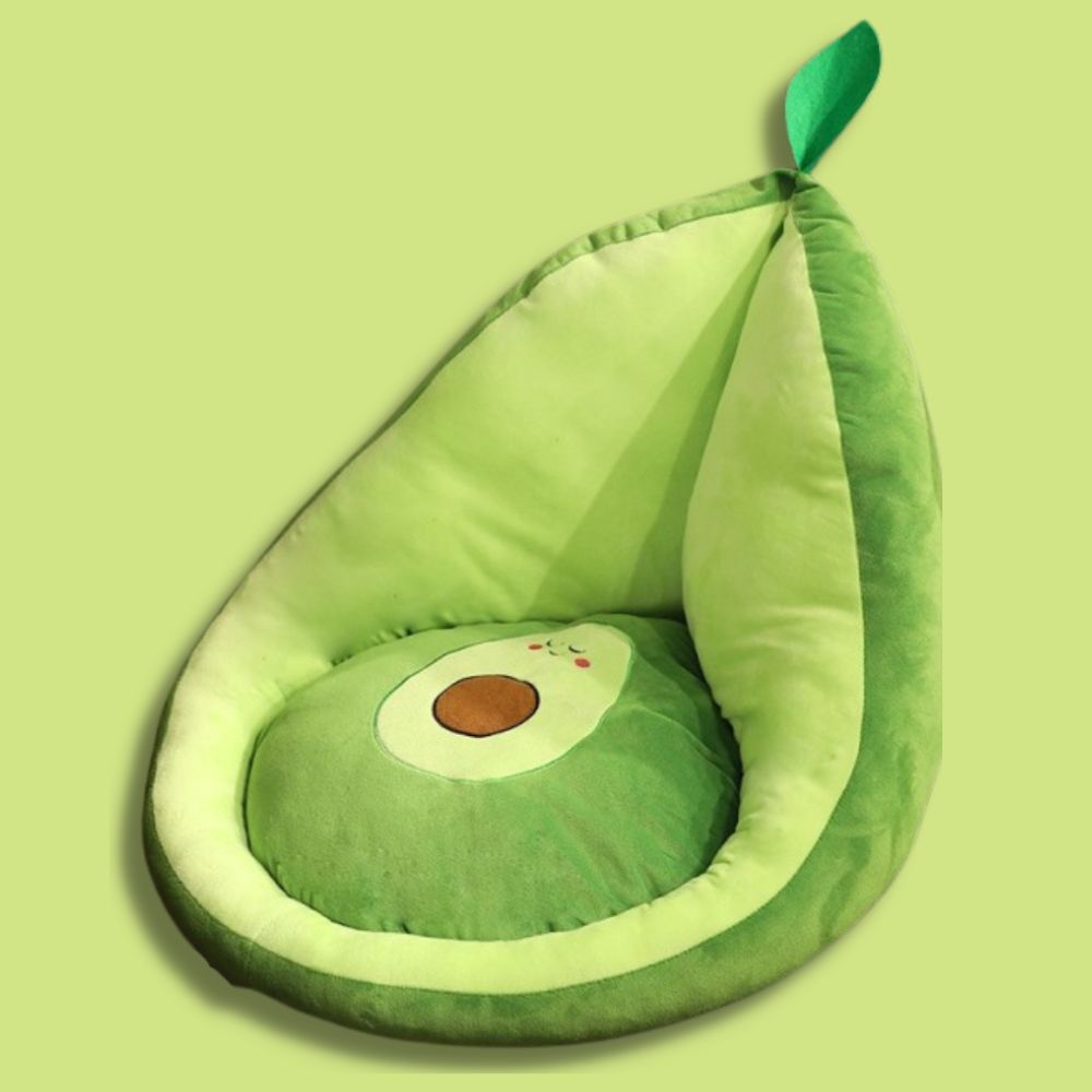 Adorable Almohada Cojines En Forma De Aguacate Foca Peluche