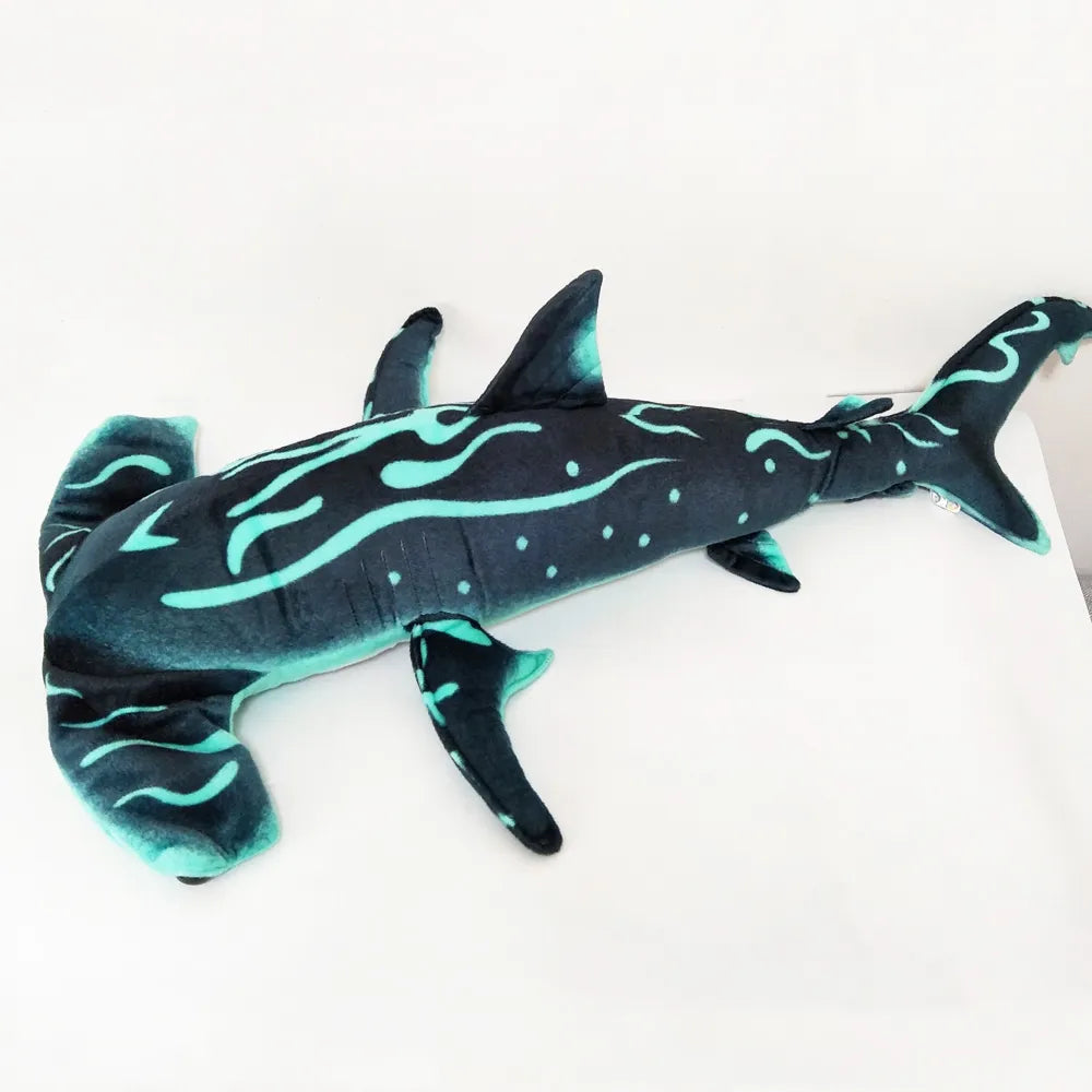 Hammer Head Shark Blue Plush Toy Plushie Land