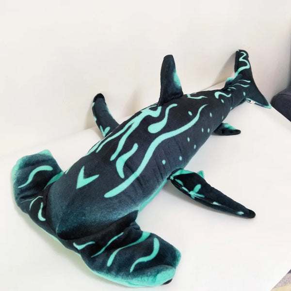 Hammer Head Shark Blue Plush Toy