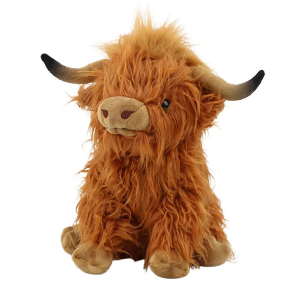 Highland Cow Plush Animal Toy Plushie 25cm