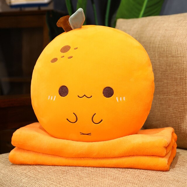 Cuddly Peach, Orange, Blueberry Plush Toy