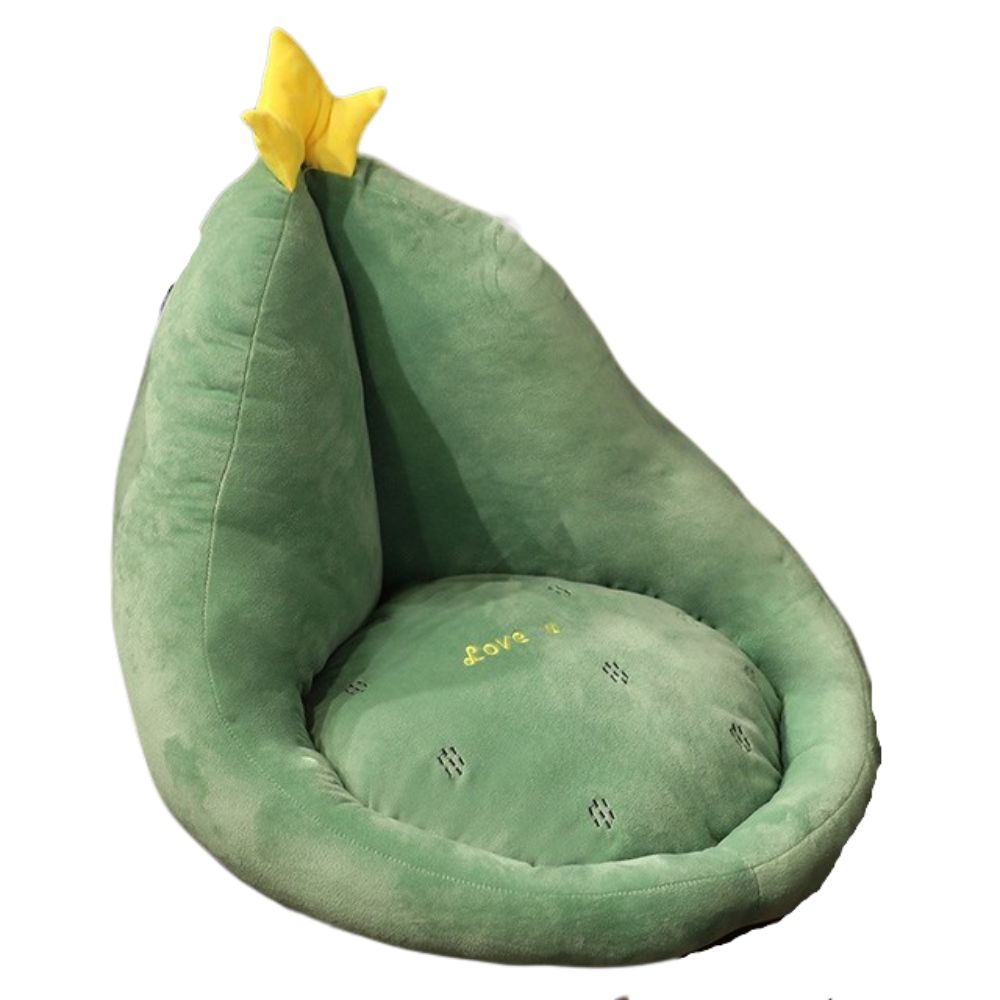Avocado Fruit Seat Plush Toy Seat Cushion 50cm Pillow Plushie