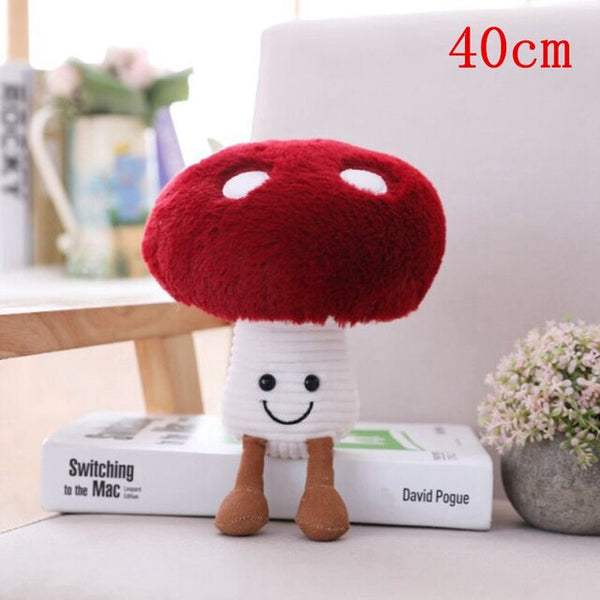 Happy Mushroom Vegetable Plush Toy Teddy