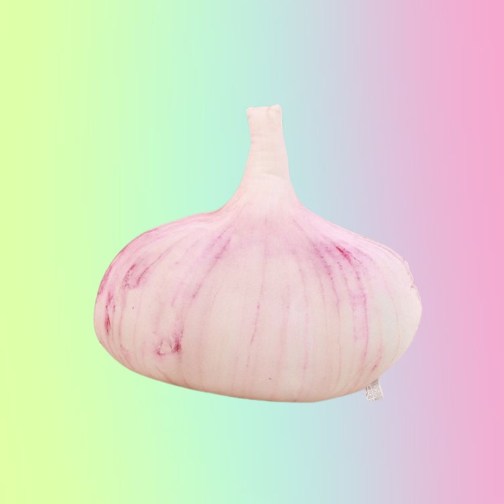 Peluche de almohada relleno de felpa con forma de vegetal gigante