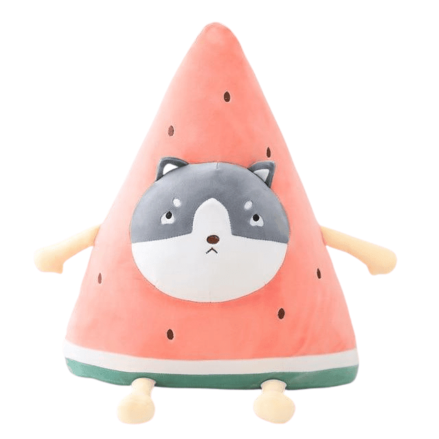Watermelon Shaped Plush Toy Cushion - Yililo