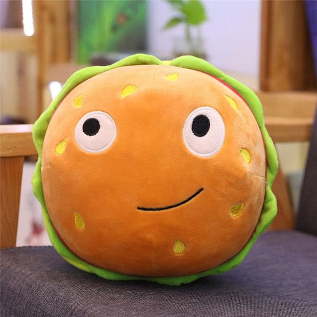 Hamburger Plushie Soft Toy Plush Pillow