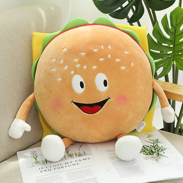 Fast Food Character Plush Cartoon Stuffed Toy Teddy