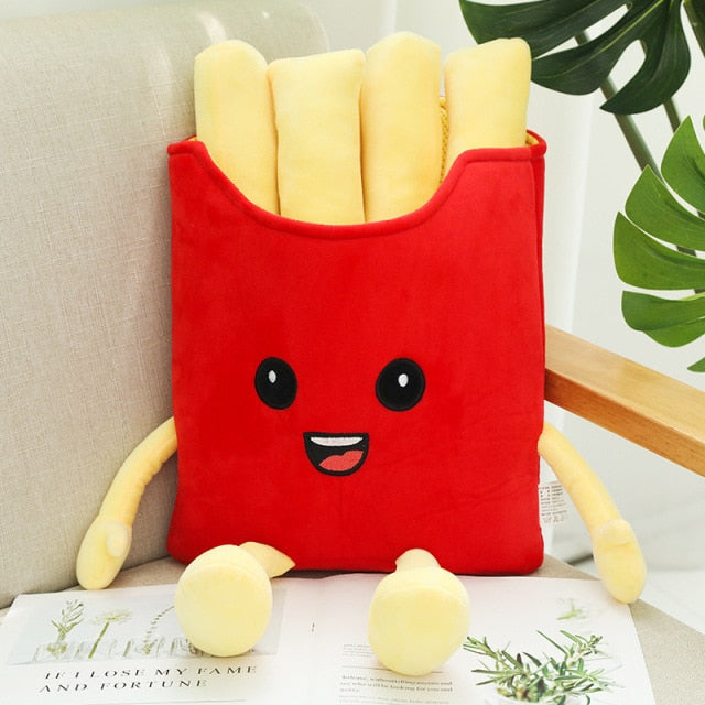 Fast Food Character Plush Cartoon Stuffed Toy Teddy