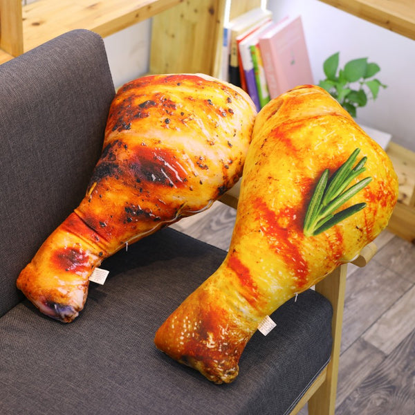 Giant Chicken Leg Plush Toy Novelty Teddy