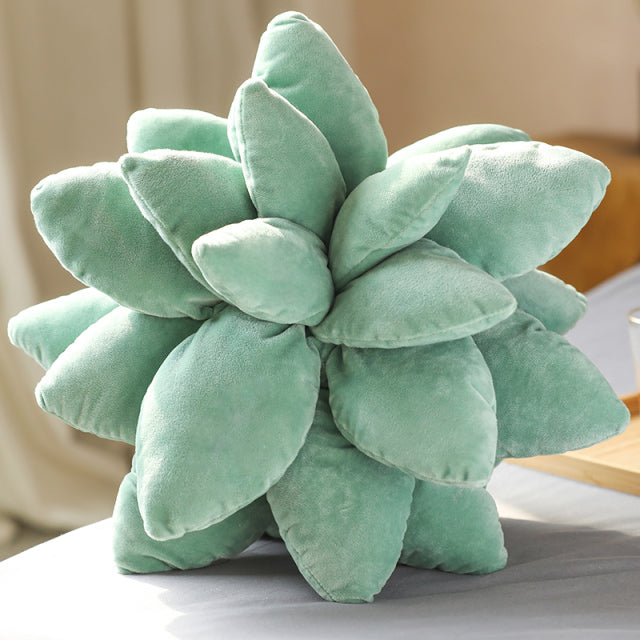 Green Succulent Plant Plush Stuffed 45cm