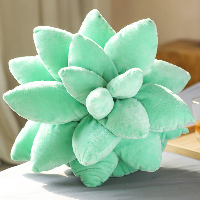 Green Succulent Plant Plush Stuffed 45cm
