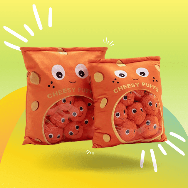 Cheese top puff plush